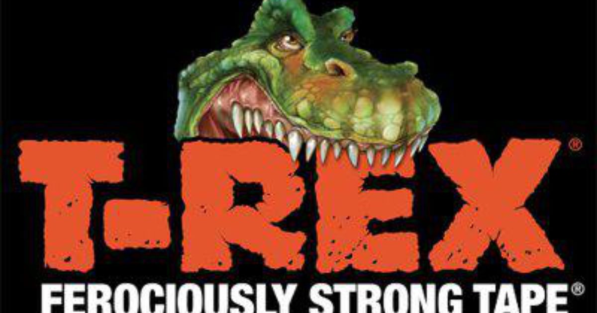 T-Rex Clear Repair – Ruban adhésif résistant invisible - Pour fixer, réparer,  sceller et protéger – Indéchirable et imperméable – 48mm x 8,2m